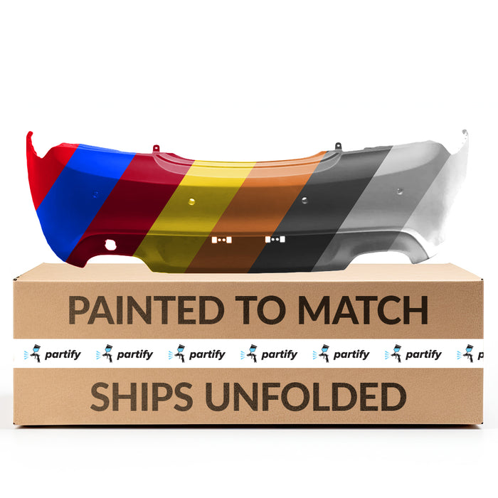 Hyundai Genesis Coupe CAPA Certified Rear Bumper W/Park Assist System To 4-3-09 - HY1100172C