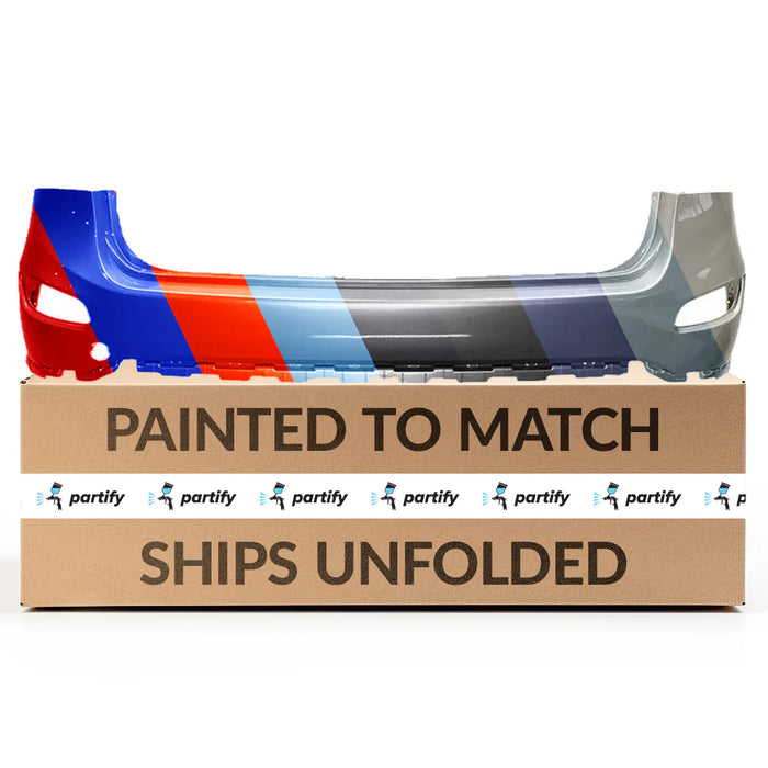 Hyundai Santa Fe Rear Bumper Without Sensor Holes - HY1100174