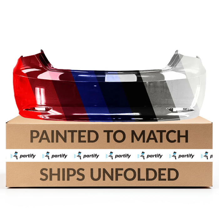 Hyundai Sonata Non-Hybrid Single Exhaust CAPA Certified Rear Bumper - HY1100175C