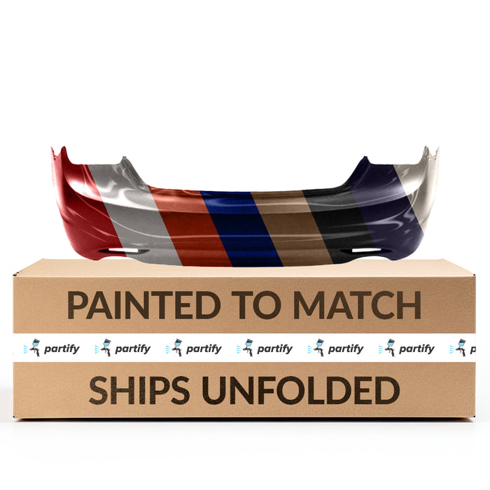 Parachoques trasero con doble escape y certificación CAPA para Hyundai Sonata - HY1100176C