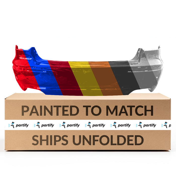 Hyundai Azera CAPA Certified Rear Bumper W/O Park Assist System W/Mouldings - HY1100179C