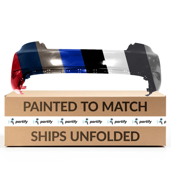 Parachoques trasero OEM sin orificios para sensores para Hyundai Sonata Hybrid - 866104R000