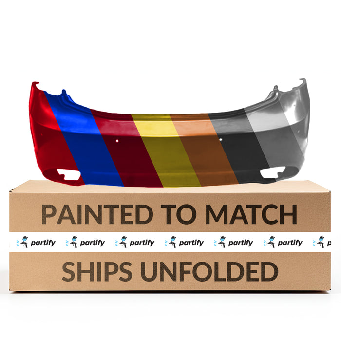 Hyundai Azera Rear Bumper W/Park Assist System W/O Mouldings - HY1100192