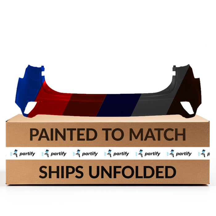 Parachoques trasero no deportivo para Hyundai Santa Fe/Santa Fe XL sin orificios para sensores - HY1100213