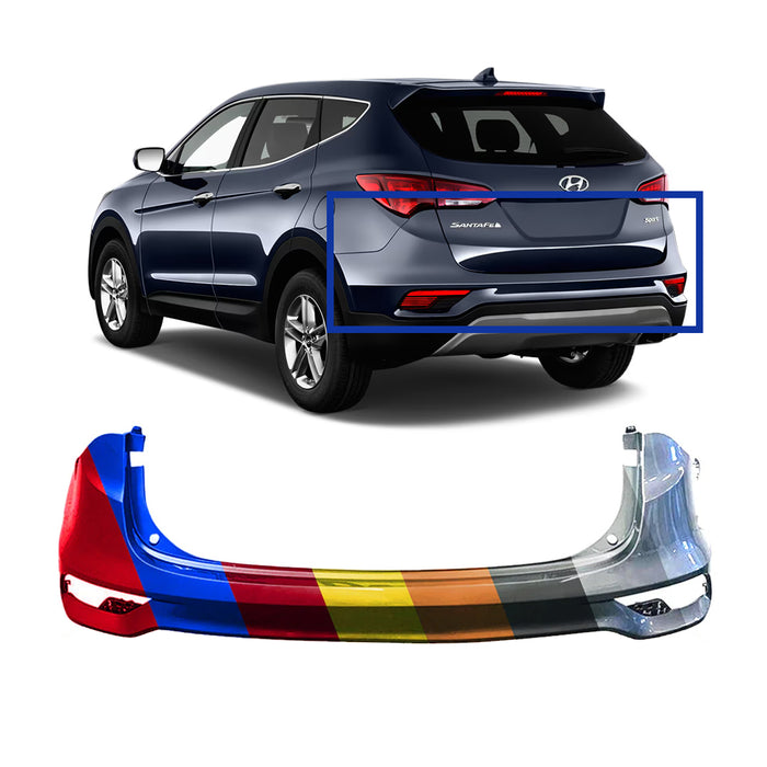 Hyundai Santa Fe Sport CAPA Certified Rear Bumper - HY1100215C