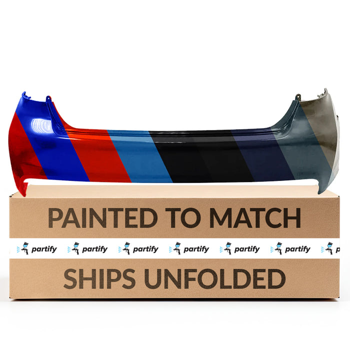 Hyundai Sonata Hybrid Rear Bumper Without Sensor Holes Hybrid - HY1100216