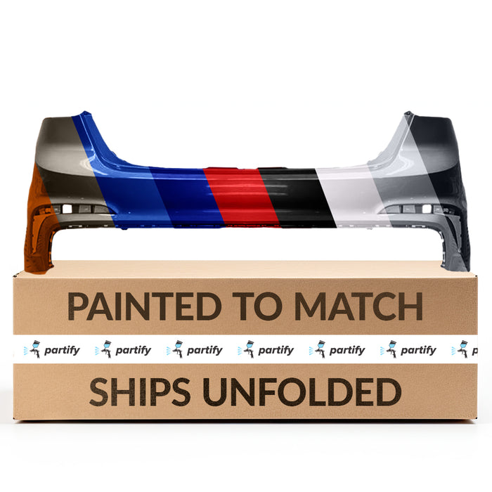 Parachoques trasero para Hyundai Elantra Sport con certificación CAPA, sin orificios para sensores - HY1100220C