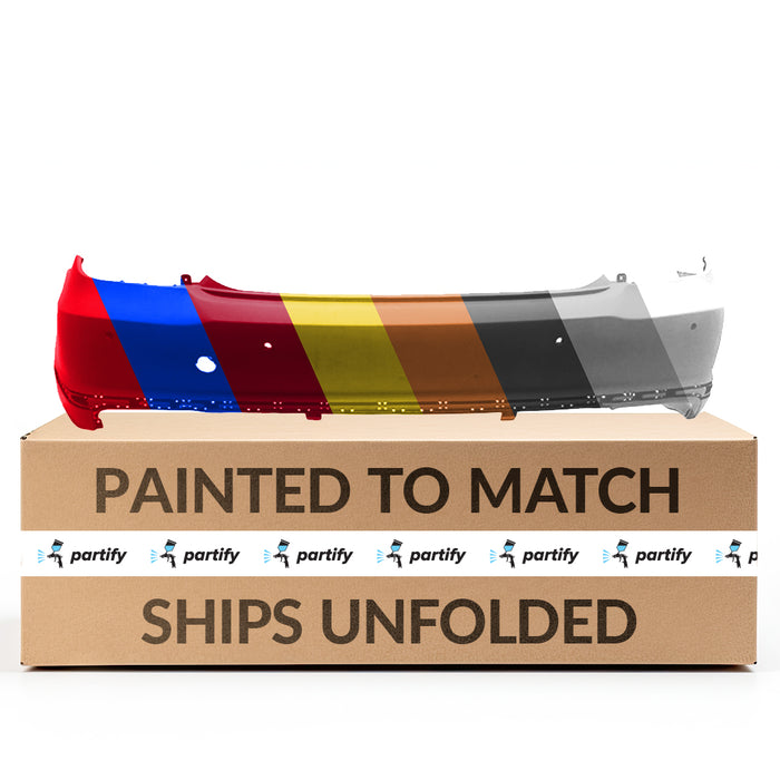 Genesis G90 CAPA Certified Rear Bumper With Sensor Holes - HY1100227C