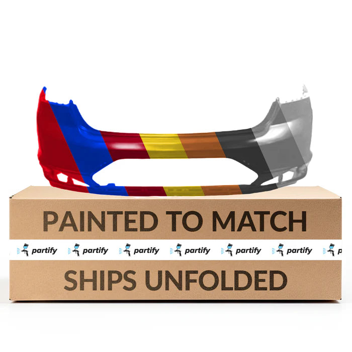 Parachoques trasero para Hyundai Elantra sin sensores de estacionamiento para modelos fabricados en Corea - HY1100247