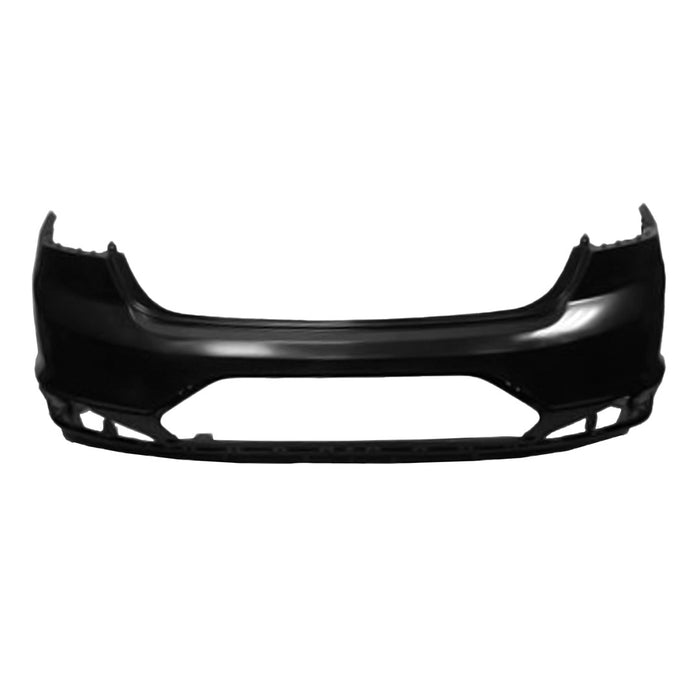 Hyundai Elantra Rear Bumper Korea Built W/O Park Sensors Sedan - HY1100234