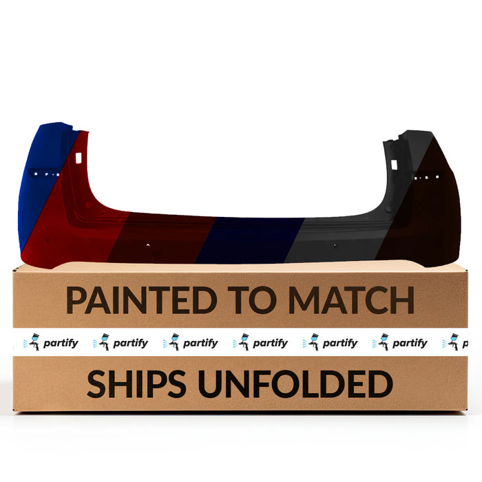 Parachoques trasero superior con certificación CAPA para Hyundai Tucson y orificios para sensores - HY1100238C