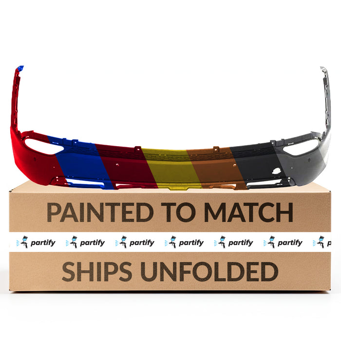 Hyundai Sante Fe Sport Rear Bumper With Sensor Holes - HY1115103