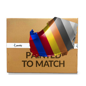 Extremo del parachoques del lado del pasajero trasero image