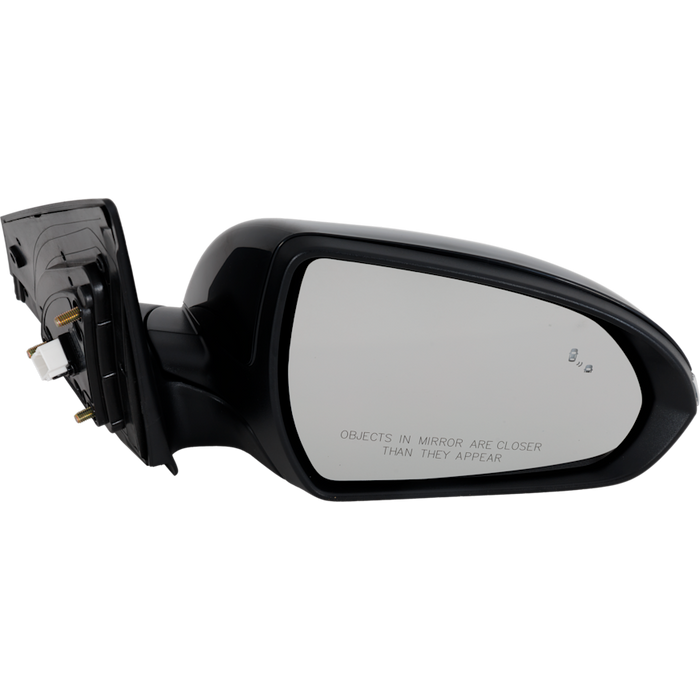 Hyundai Elantra Passenger Side Door Mirror Heated W/Blind Spot Detection W/Signal Lamp W/Memory Korea Built Assembly - HY1321255