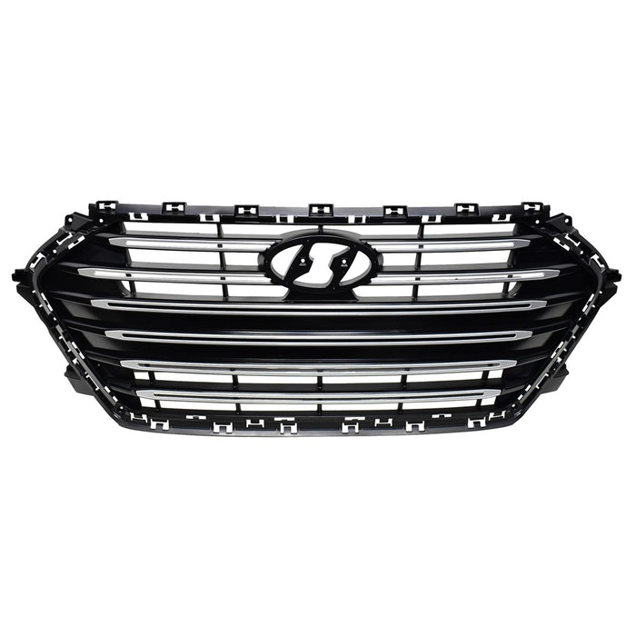 Hyundai Elantra Grille Assembly 1.6L L4 Turbocharged Sedan - HY1200211