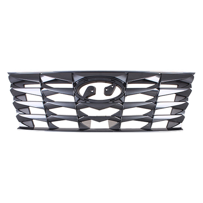 Hyundai Tucson Blue Hybrid/Essential/Preferred/SE/SEL/SEL Convenience Hybrid/SEL Plug-In Hybrid Grille Black Assembly - HY1200248