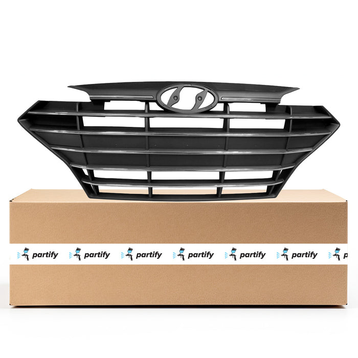 Hyundai Elantra Grille W/O Intelligent Cruise Control For Korea Manufactured Models Assembly - HY1200253