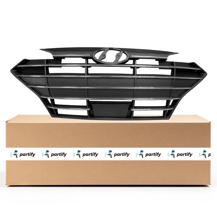Hyundai Elantra Grille W/Intelligent Cruise Control For Korea Manufactured Models Assembly - HY1200254