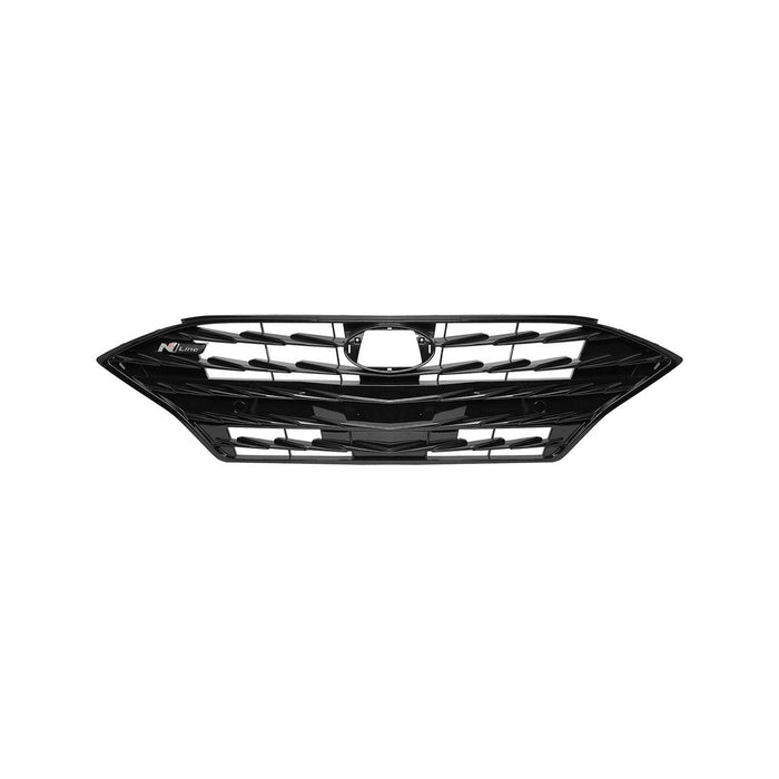 Hyundai Sonata Grille Bright Black With USA Built And N-Line - HY1200305