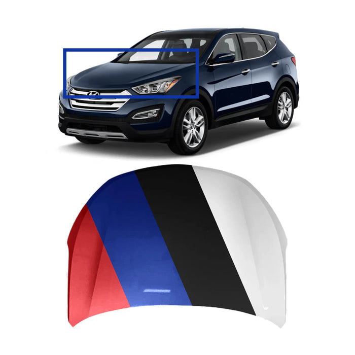 Hyundai Santa Fe Sport CAPA Certified Hood - HY1230157C