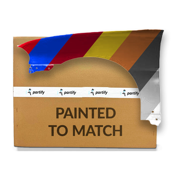 Hyundai Accent Front Driver Side Fender From 12/1/95 W/Rocker Molding 2 Door Hatchback - HY1240116