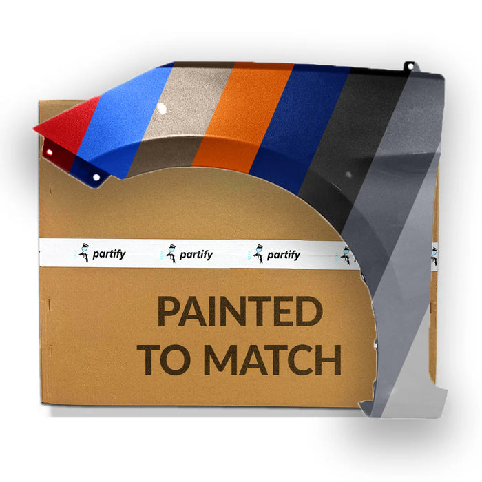 Hyundai Accent OEM Driver Side Fender Without Marker Holes - 663111R350