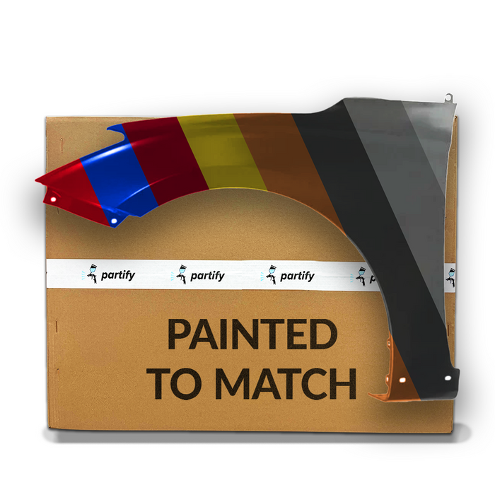 Hyundai Veloster Turbo OEM Driver Side Fender Without Turbo & Without Moulding - 66311J3010