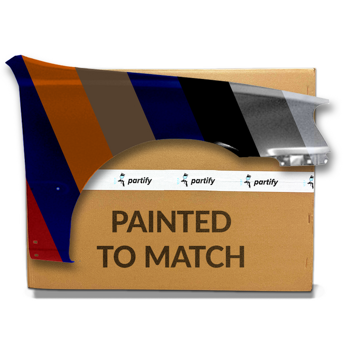 Hyundai Accent Hatchback CAPA Certified Passenger Side Fender With Molding Holes - HY1241127C