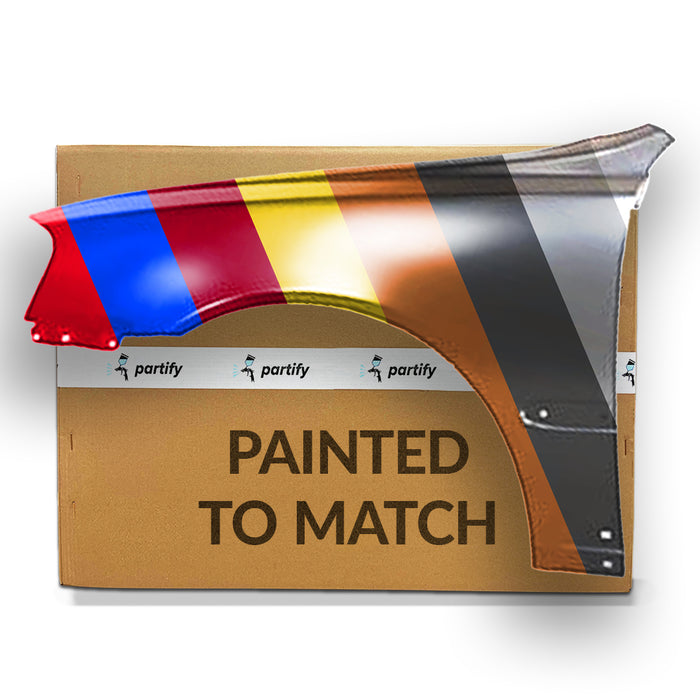 Hyundai Accent Passenger Side Fender With Upper Molding Holes - HY1241128