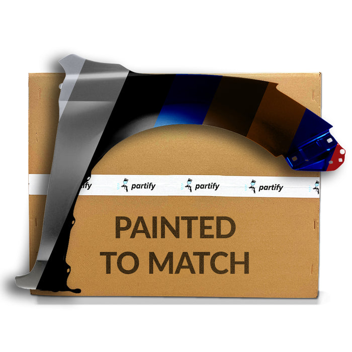 Hyundai Tiburon OEM Passenger Side Fender With Side Marker Hole - 663212C030