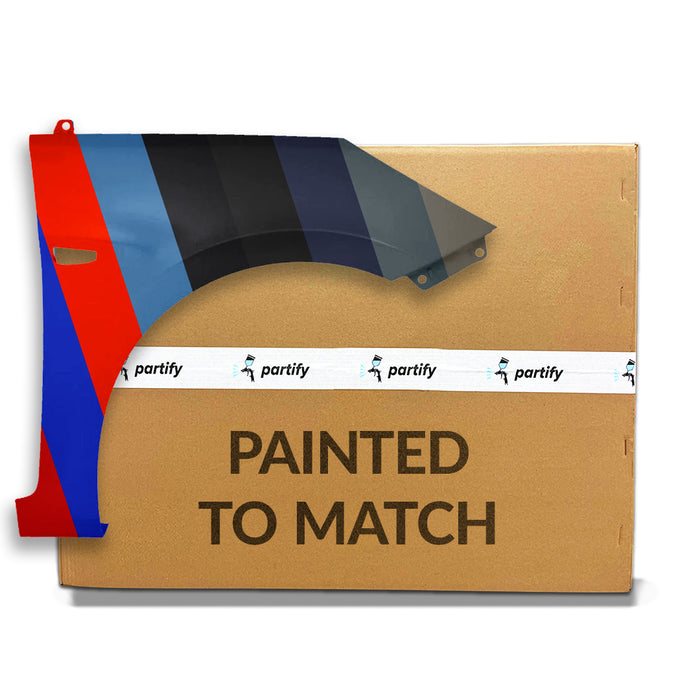 Hyundai Accent CAPA Certified Passenger Side Fender With Marker Holes - HY1241153C