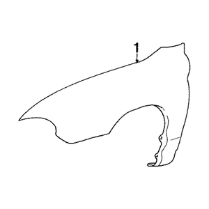 Driver Side Fender Liner image