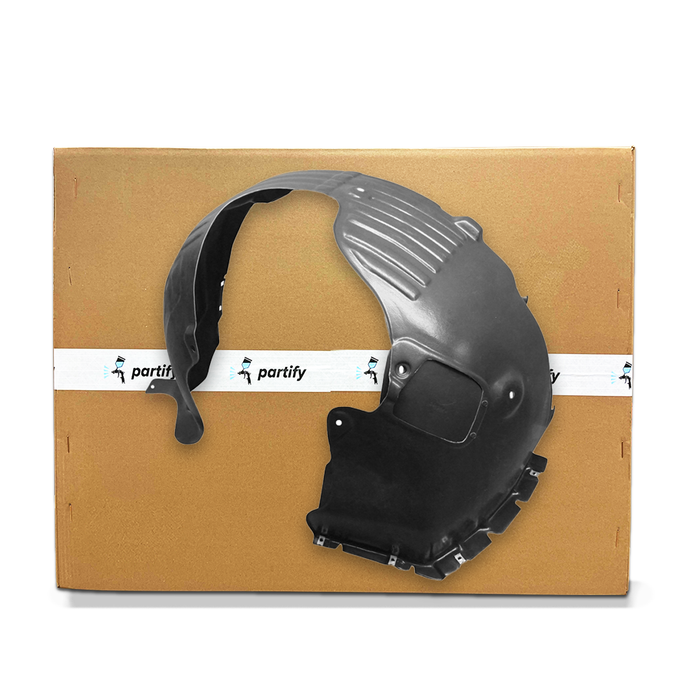 Hyundai Sonata Hybrid/Hybrid Limited/Hybrid SE/Hybrid Ultimate/Plug-In Hybrid/Plug-In Hybrid Limited/Plug-In Hybrid Ultimate CAPA Certified Driver Side Fender Liner From 6-19-15 Mat: Pe/Vacuum Form - HY1248181C