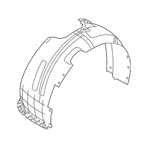 Driver Side Fender Liner image