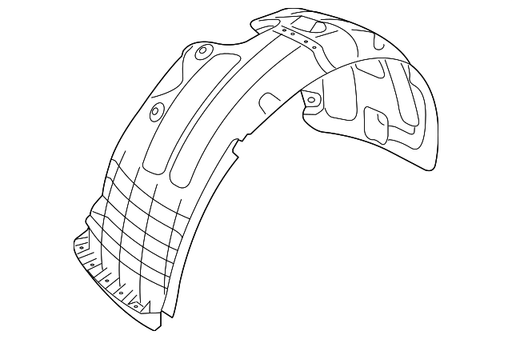 Hyundai Santa Cruz Fender Liner - HY1248214