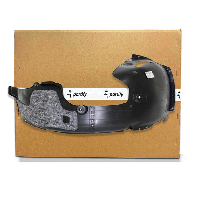 Hyundai Elantra Sedan Front CAPA Certified Passenger Side Fender Liner Injection Molded For USA Manufactured Models - HY1249186C