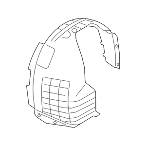 Passenger Side Fender Liner image