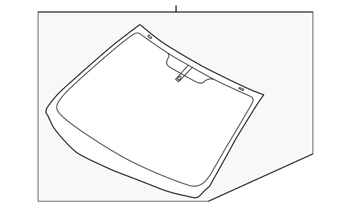Hyundai Elantra Acoustic Windshield - HY1284106