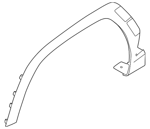 Hyundai Tucson Urban/XRT Wheel Arch Molding Urban - HY1290127