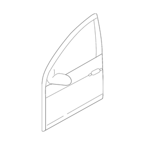 Carcasa de la puerta delantera del lado del conductor image