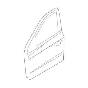 Carcasa de la puerta delantera del lado del conductor image