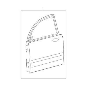 Front Driver Side Door Shell image
