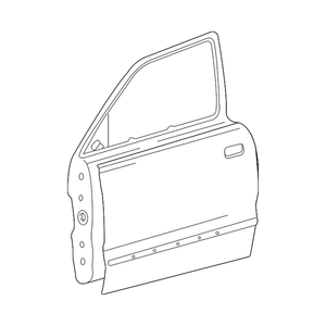 Front Passenger Side Door Shell image