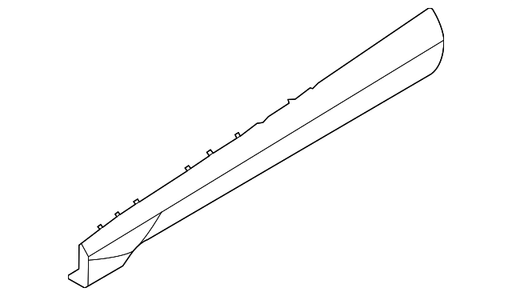 Hyundai Tucson Limited/Preferred/SE/SEL/SEL Convenience Door Molding Limited - HY1305109