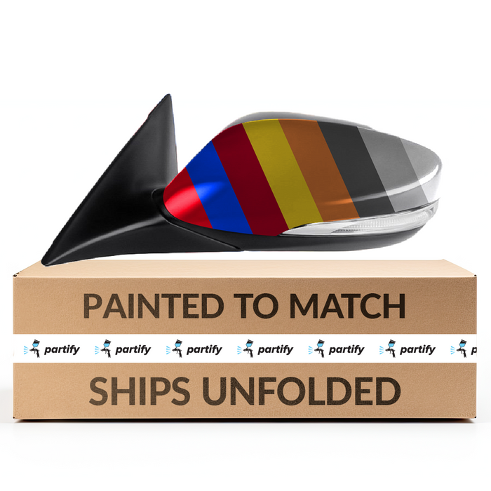 Hyundai Elantra Driver Side Door Mirror Power Non-Heated Korea Built Assembly - HY1320220