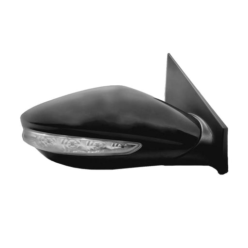 Hyundai Sonata Hybrid/Hybrid Limited/Hybrid Premium Passenger Side Door Mirror Matte Assembly - HY1321223