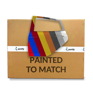 Carcasa de la puerta trasera del lado del conductor image