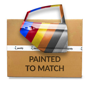 Carcasa de la puerta del lado del pasajero trasero image