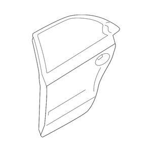 Rear Passenger Side Door Shell image