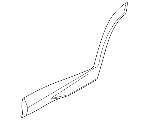 Hyundai Tucson Limited/Preferred/SE/SEL/SEL Convenience Door Molding Limited - HY1504106